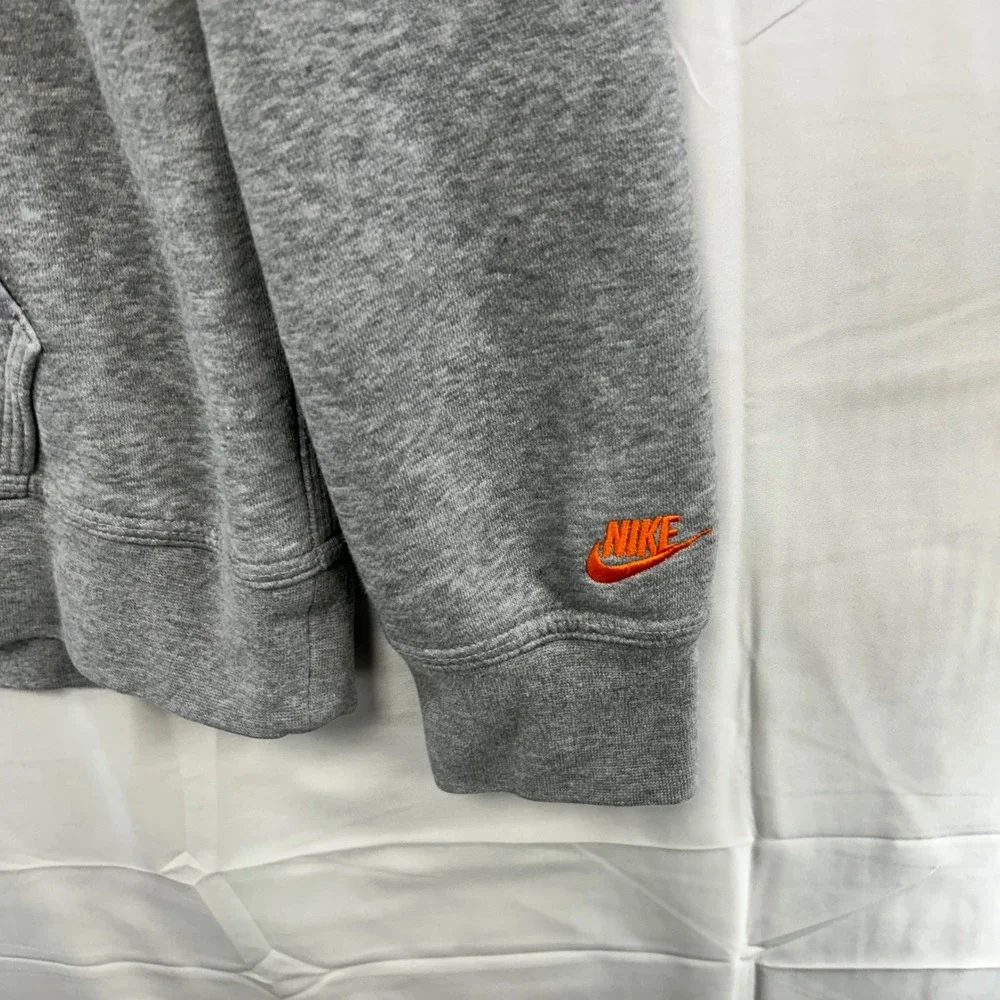 Nike Oklahoma State OSU Cowboys Hoodie Mens Large Gray Pistol Pete Pullover
